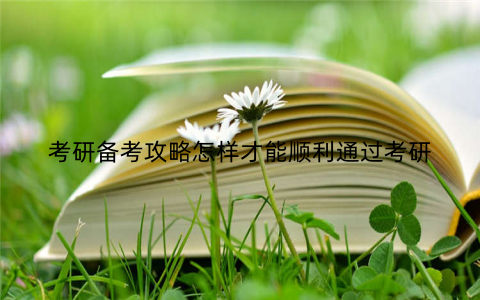 考研备考攻略怎样才能顺利通过考研