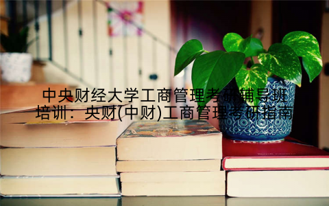 中央财经大学工商管理考研辅导班培训：央财(中财)工商管理考研指南