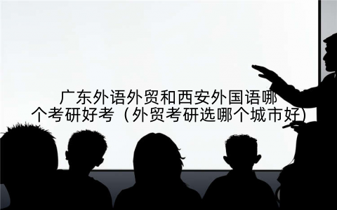 广东外语外贸和西安外国语哪个考研好考(外贸考研选哪个城市好)