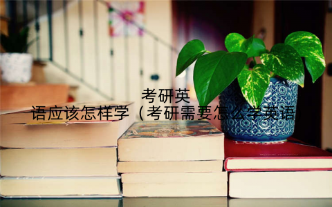 考研英语应该怎样学（考研需要怎么学英语)