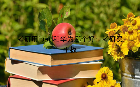 考研用ipad和华为哪个好：考研买平板