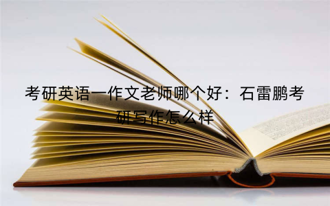 考研英语一作文老师哪个好：石雷鹏考研写作怎么样
